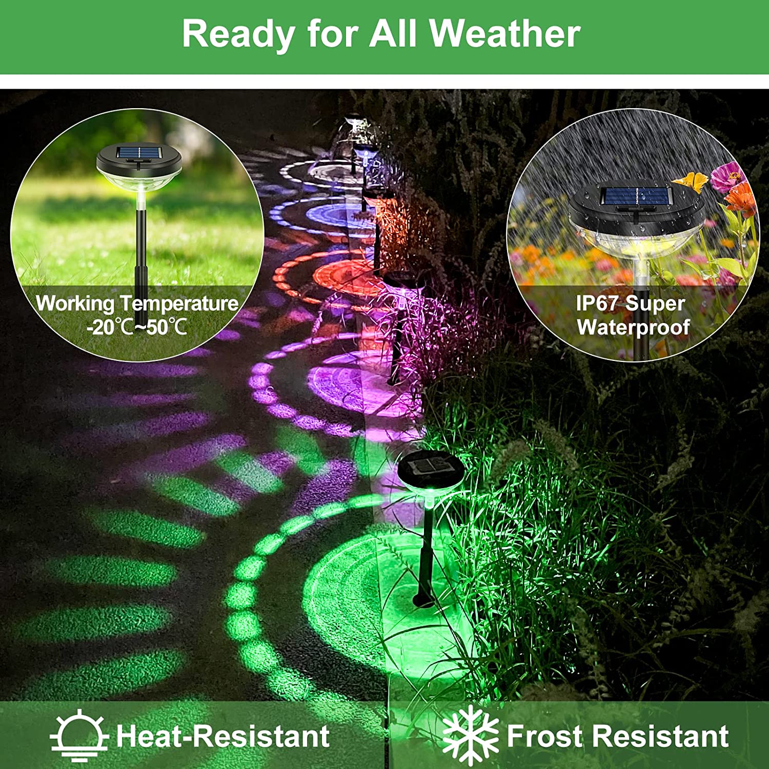 🔥Last Day Promo - Save 70% 🏡Outdoor Solar Pathway Lights, Buy 4 Save 20% & Free Shipping