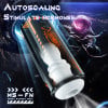 SHEMESIX - Male Masturbation Cup-USB Rechargeable Suction Vibration Retractable Male Sex Products