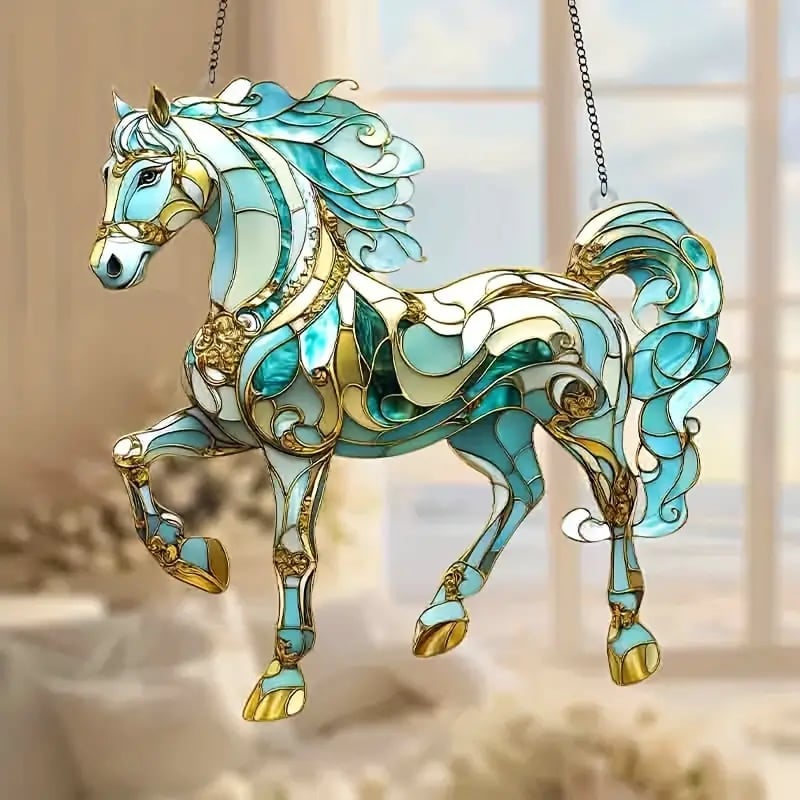 💥LAST DAY SALE 50% OFF💥Galloping Horse Suncatcher Ornament