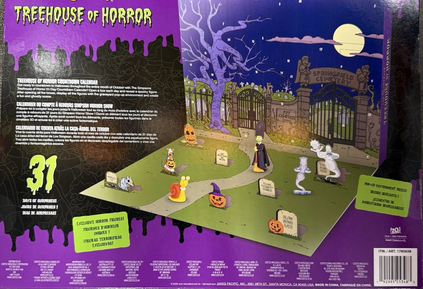 🔥Last Day 49% OFF🎁The Simpsons Treehouse of Horror 31 Day Advent Calendar