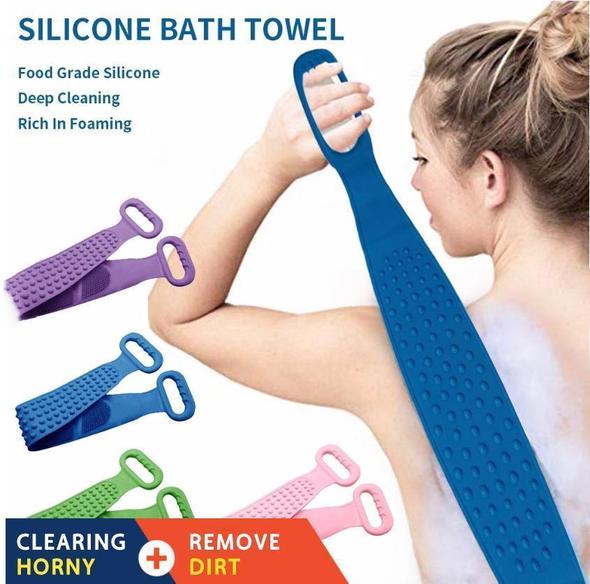 (Christmas Hot Sale- 48% OFF) Silicone Bath Towel- Buy 3 Free Shipping