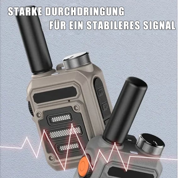 🔥 Wasserdichte und stoßfeste Walkie-Talkies