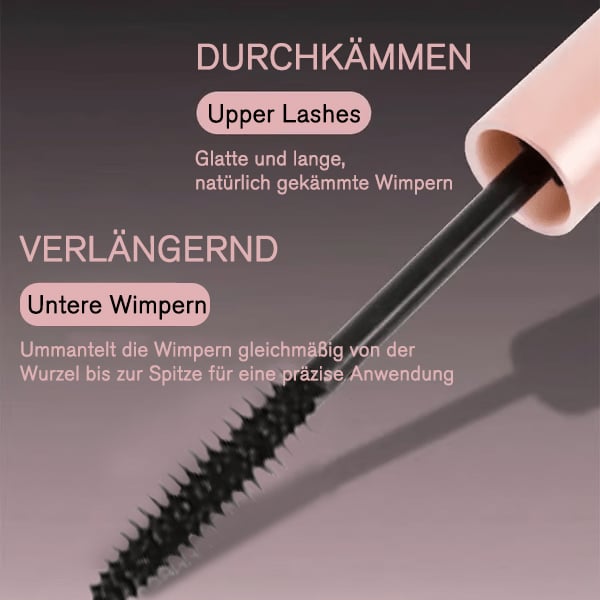 🔥 LETZTER TAG: KAUFEN SIE 1, BEKOMMEN SIE 1 GRATIS 🔥Tubing Mascara Schwarz & Braun Duo für Wimpern-Make-up