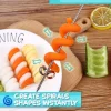 (NEW YEAR PROMOTION -50% OFF)Vegetable Fruit Spiral Knife