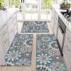🎁TikTok Last Day Sale - 70% OFF🔥Boho Washable Kitchen Rugs Sets of 3 - Non Slip Kitchen Rugs