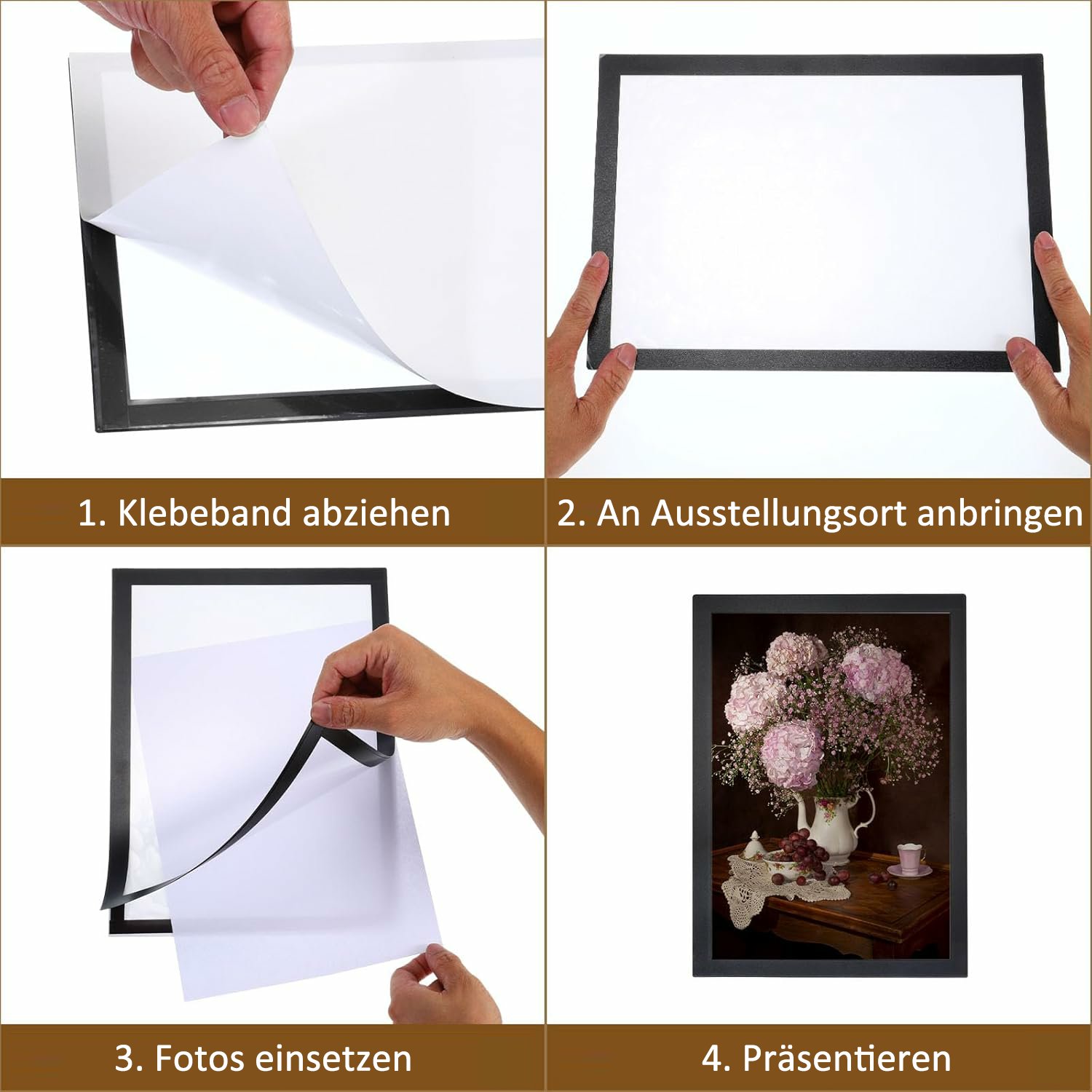🔥Heißer Verkauf - 49% Rabatt🔥Wiederverwendbarer magnetischer Bilderrahmen