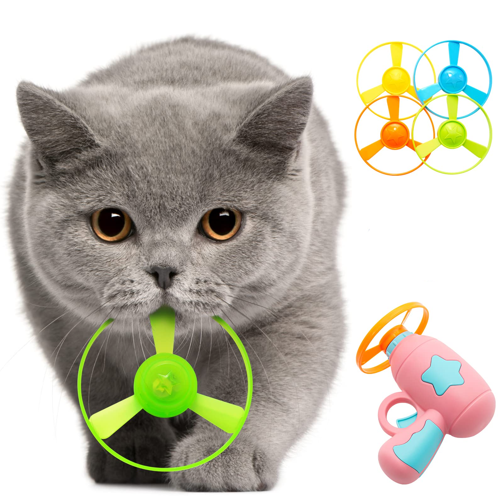 💲One Day 49% Off🚁Kitty Kopter Capers - Interactive Cat Teaser Game🎁Buy 2 Get 1 Free