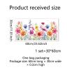 ✨LAST DAY 70% OFF💐Colorful Floral Bouquet Window Sticker(Cut To Size Freely)