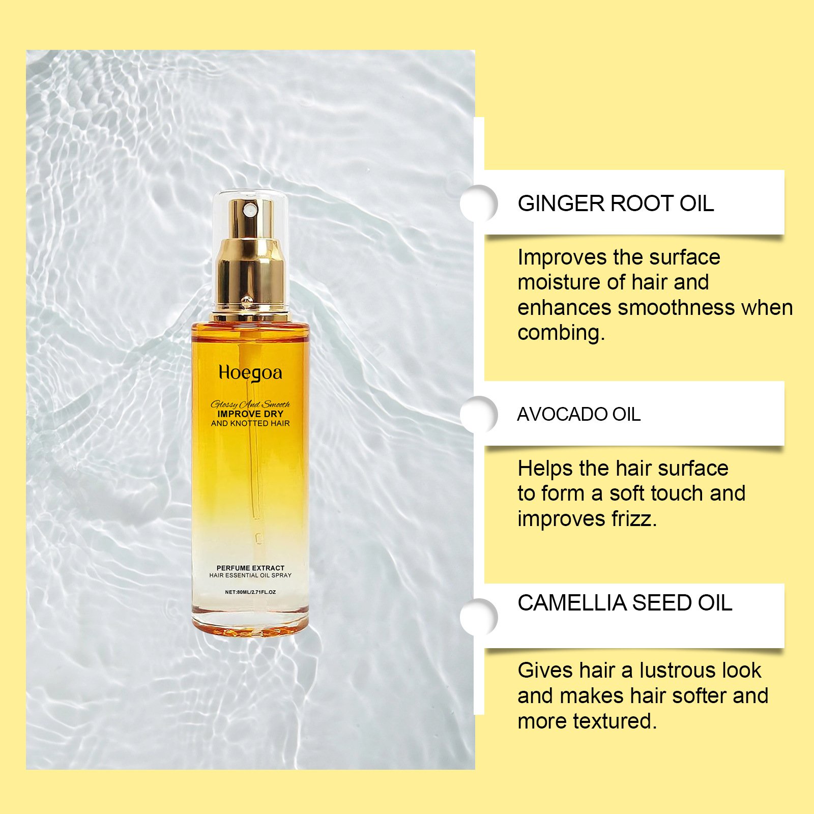⏰LAST DAY SALE 50% OFF💥Hoegoa 80ml Conditioning Oil Spray Scalp
