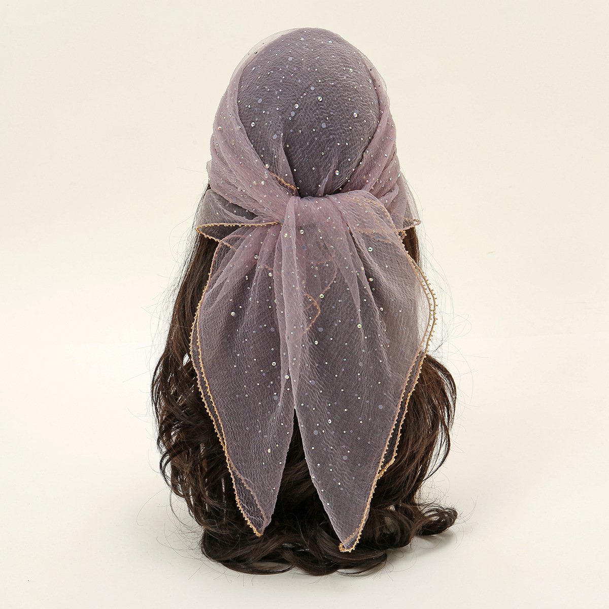 🎁Last Day Sale - 70% OFF🔥Women's Glitter Decor Head Scarf