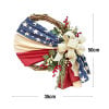 🏵100% Handmade Vintage American Flag Fallen Soldiers Memorial Rattan Wreath(𝐌𝐚𝐫𝐢𝐚𝐧𝐚 𝐒𝐦𝐢𝐭𝐡 𝐇𝐚𝐧𝐝𝐦𝐚𝐝𝐞®)