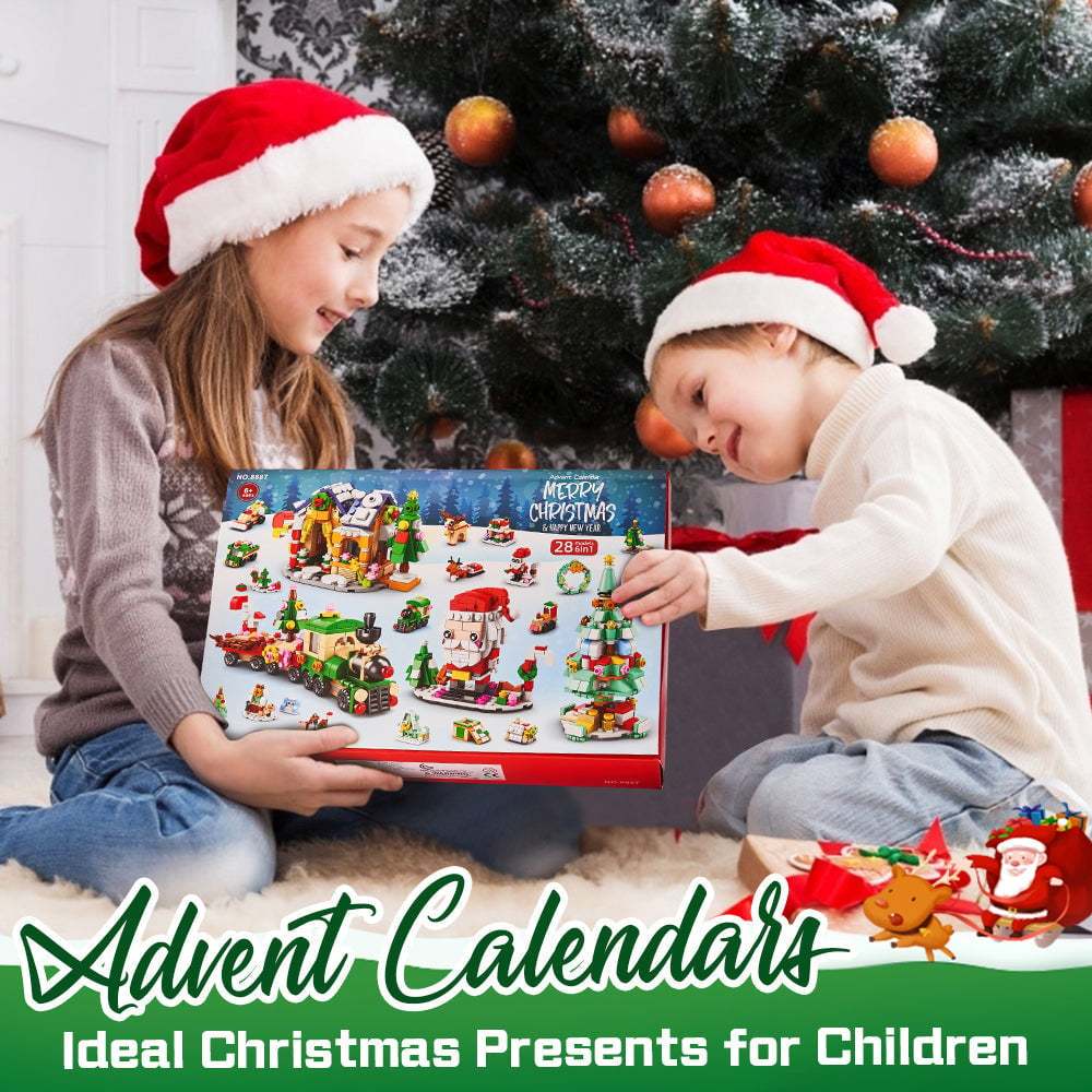 🌲Advent Calendar Kids Christmas Building Blocks