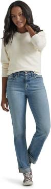 Lee Women's Mid Rise Boyfriend Jean