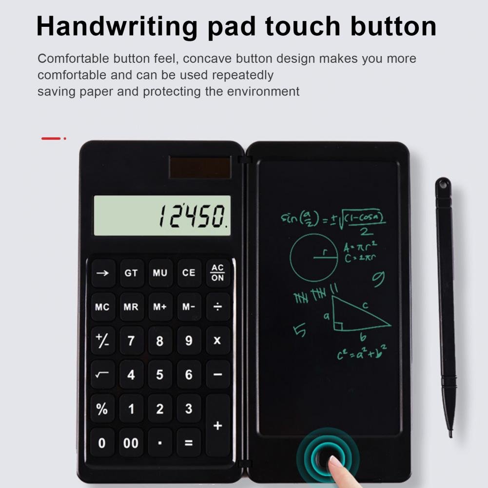 🔥Last Day Special SALE-50% OFF🔥 Foldable Digital Drawing Pad Calculator with Stylus & BUY 2 FREE SHIPPING