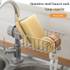 (🎄CHRISTMAS EARLY SALE-48% OFF) Stainless Steel Kitchen Faucet Sponge Rack(BUY 2 GET 1 FREE)