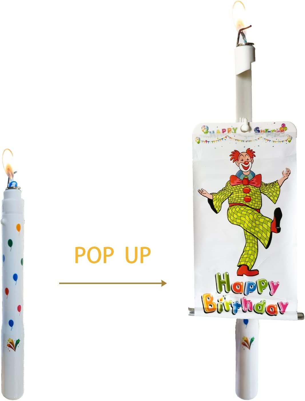 🎁Early Christmas Sale 48% OFF - Clown Surprise Candles(🔥🔥BUY 3 GET 3 FREE)