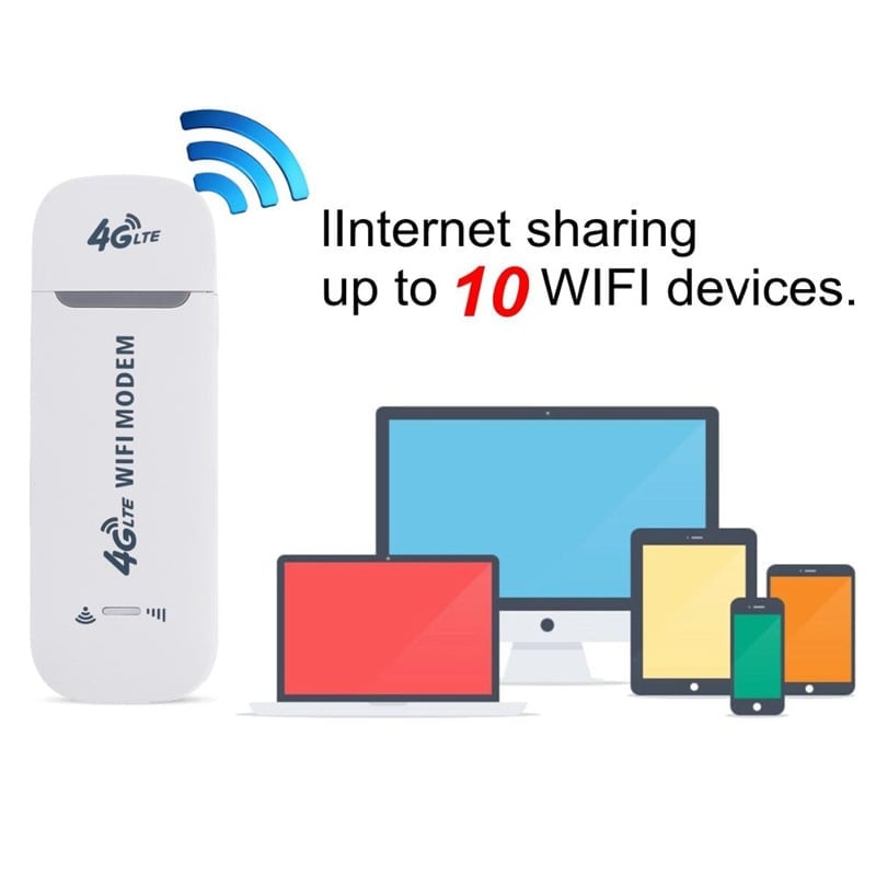 ❤️2023 New Year's Gift SALE🎁LTE Router Wireless USB  Mobile Broadband Wireless Network Card Adapter