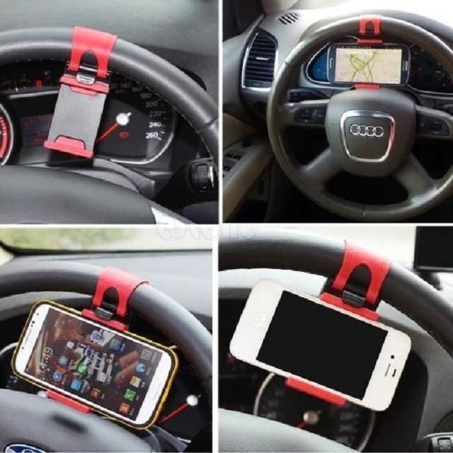 Early Christmas Hot Sale 48% OFF - Steering Wheel Phone Holder(BUY 2 GET 1 FREE NOW)