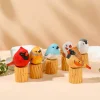 <strong>Handmade</strong> Miniature Bird Figurines