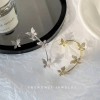 Zircon Butterfly Earrings