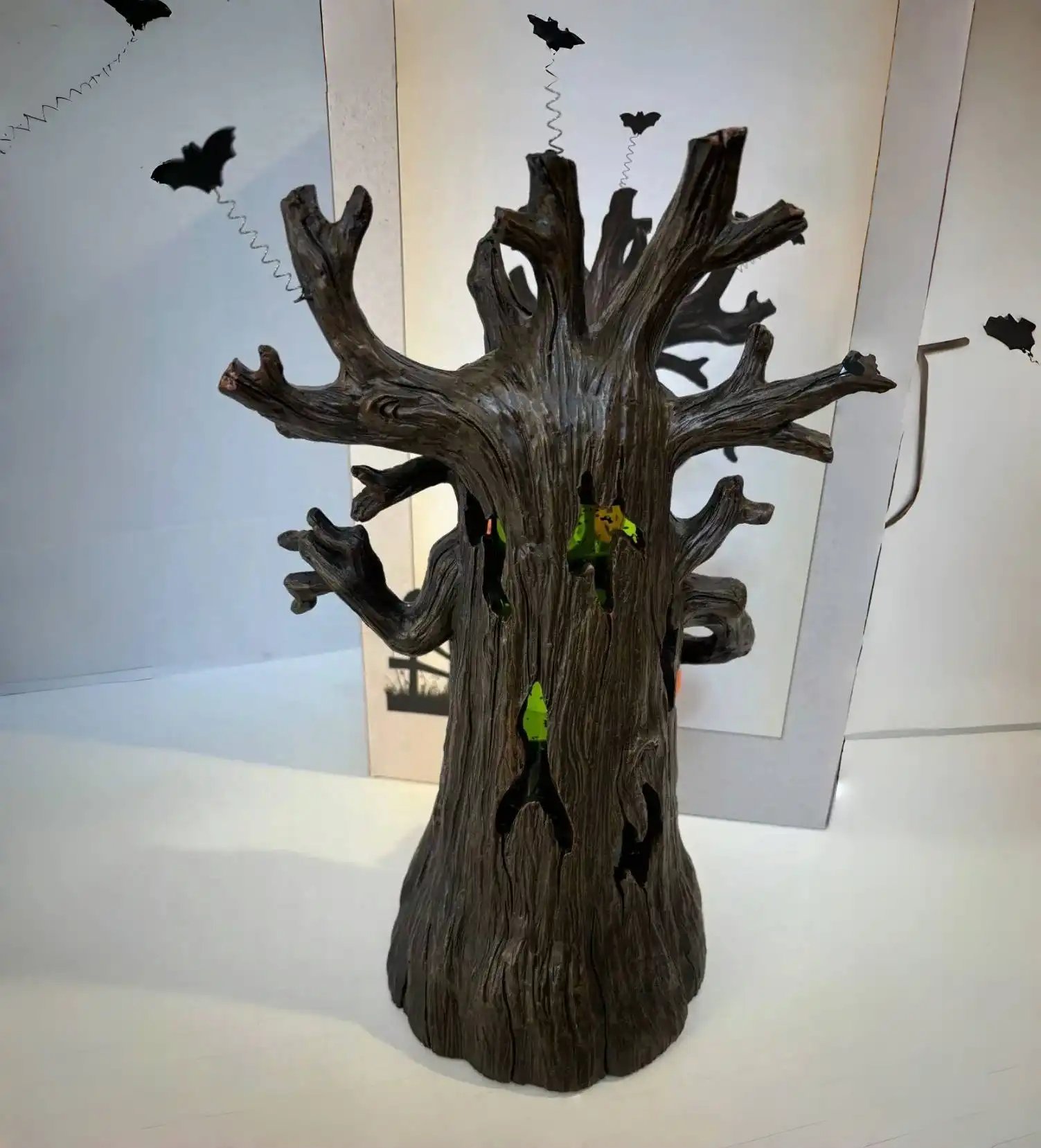 ⏰LAST DAY SALE 50% OFF💥LED Pumpkin Halloween Horror Tree Flash Column Tree