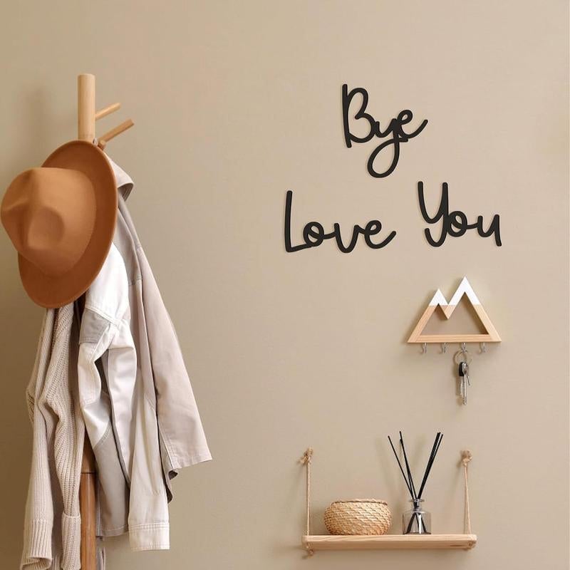 🌹LAST DAY 49% OFF❤️Valentine’s Day Special🤩Wooden Wall Hanging Sign Decoration🔥(𝐒𝐭𝐞𝐯𝐞 𝐑𝐨𝐬𝐞 𝐇𝐚𝐧𝐝𝐦𝐚𝐝𝐞®)