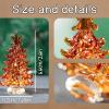 🔥🎄Handmade stained glass miniature Christmas tree, luminous glass Christmas tree, Christmas ornaments glass tree decoration, Christmas gift🎄