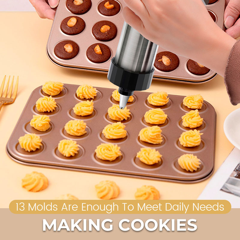 🔥Limited-time flash sale-👍Cookie Decorating Squeezer Set