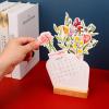 (🌲Early Christmas Sale- 50% OFF) 2024 Bloomy Flowers Desk Calendar