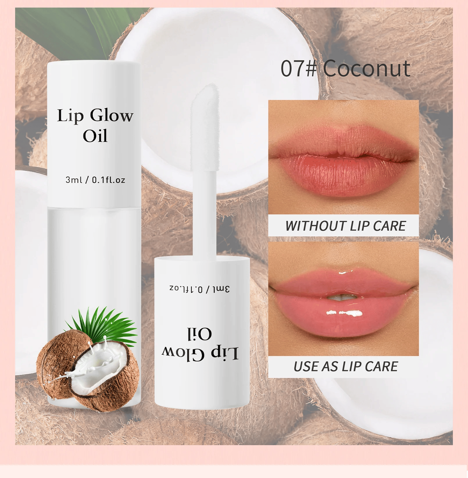 💋 Get the Perfect Pout✨ Tinted Lip Glow Oil - For Lush, Hydrated Lips with a Natural Glow! 💖