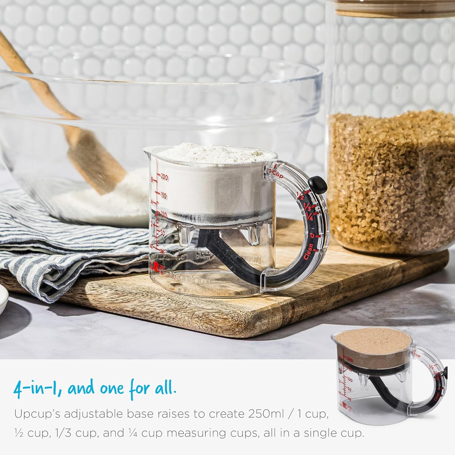 ⏰LAST DAY SALE 50% OFF💥4-in-1 Adjustable Measuring Cup