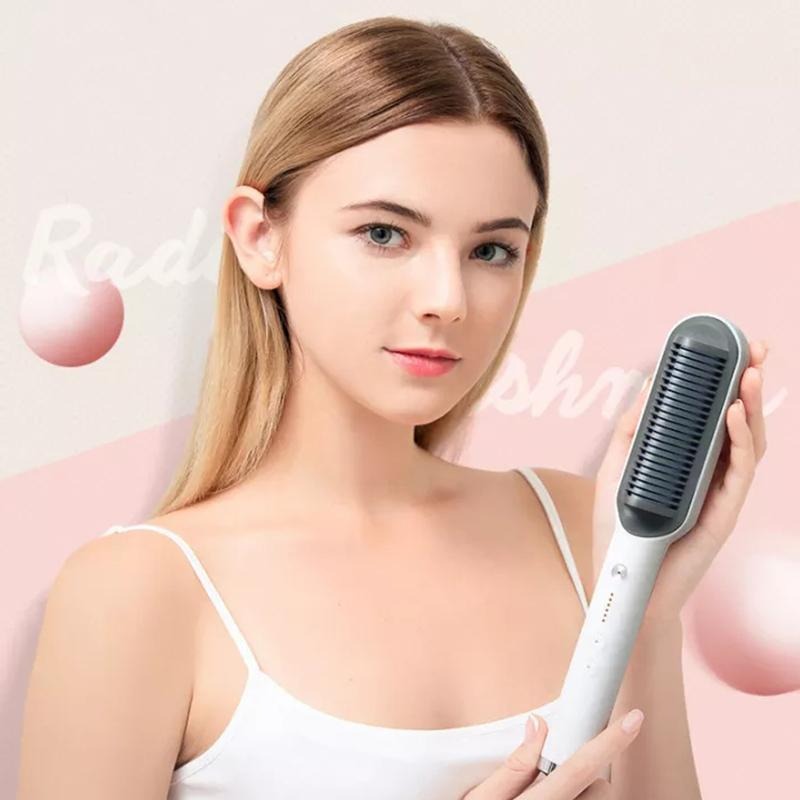 (🔥Summer Hot Sale - Save 50% OFF)Hair Straightener Brush - Buy 2 Get Extra 10% Off!