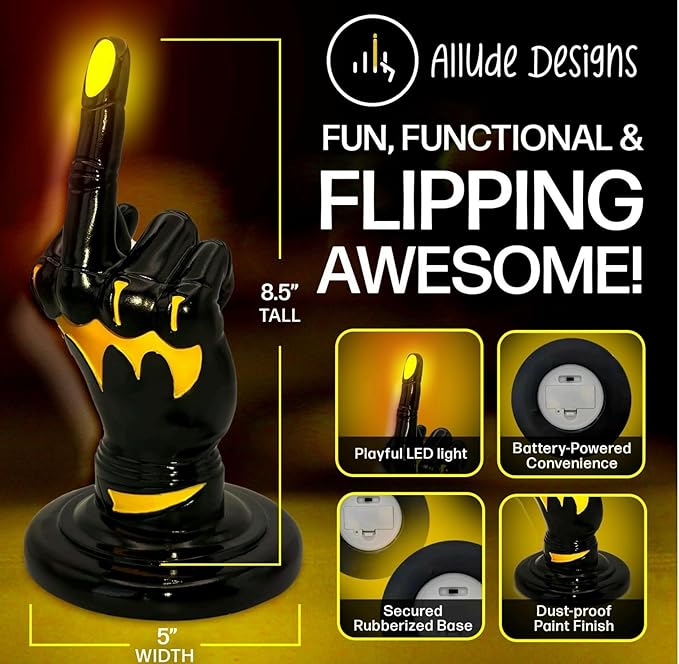 🔥LED Middle finger statue--Buy 2 Free Shipping