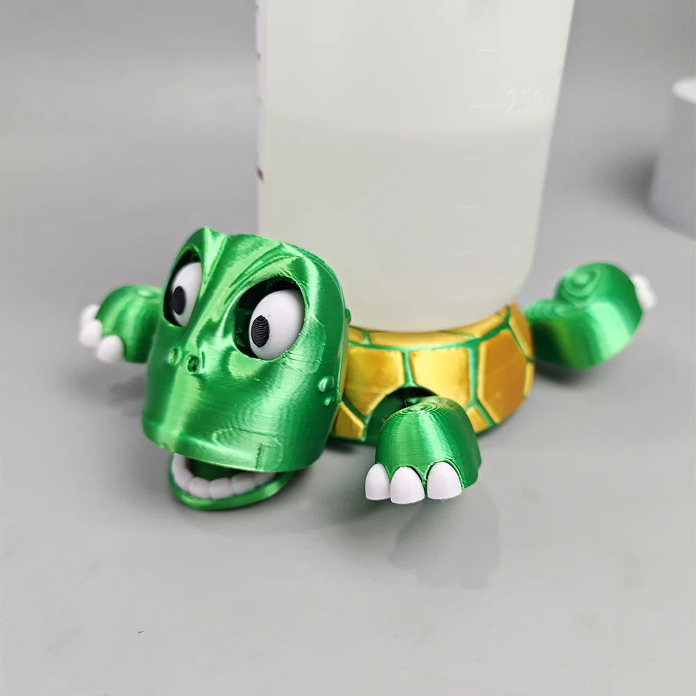 🔥Last Day Promotion 70% OFF💥Interactive 3D-Printed Turtle Coasters