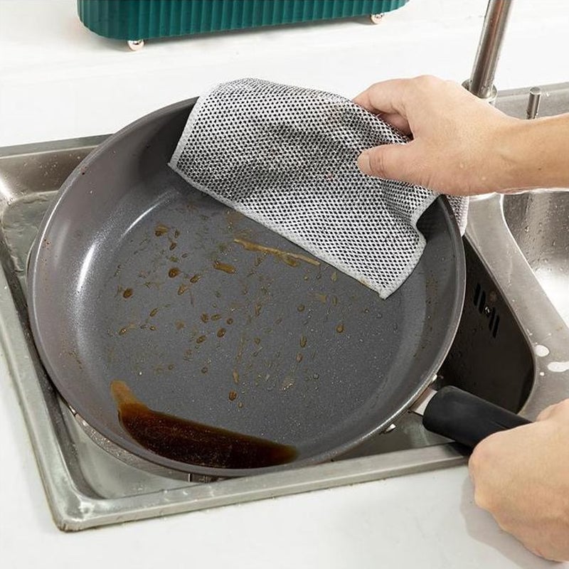 🔥Multifunctional Non-scratch Dishcloth