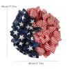 🏵100% Handmade Star Spangled Banner Ribbon Patriotic Wreath(𝐌𝐚𝐫𝐢𝐚𝐧𝐚 𝐒𝐦𝐢𝐭𝐡 𝐇𝐚𝐧𝐝𝐦𝐚𝐝𝐞®)