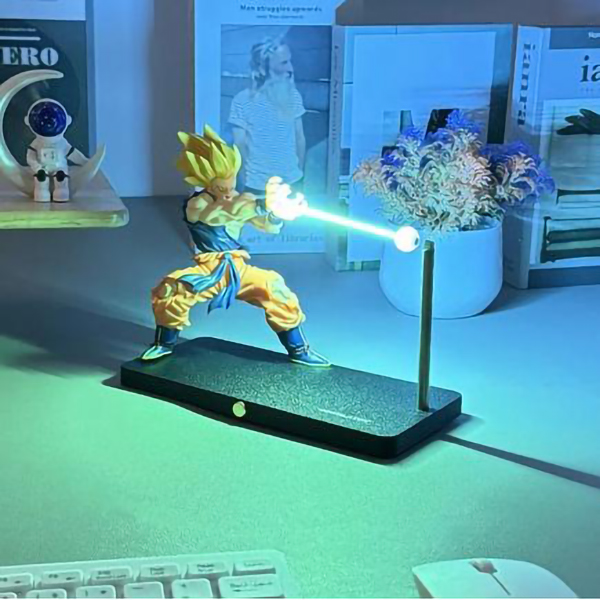 🎁 Goku Night Lamp 🌟 Perfect Gift for Anime Lovers!