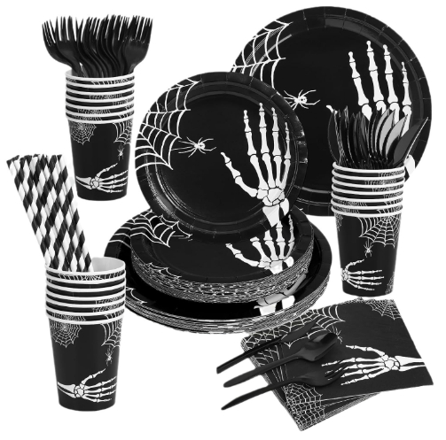 🎃Halloween Haunted House Theme Party Disposable Tableware