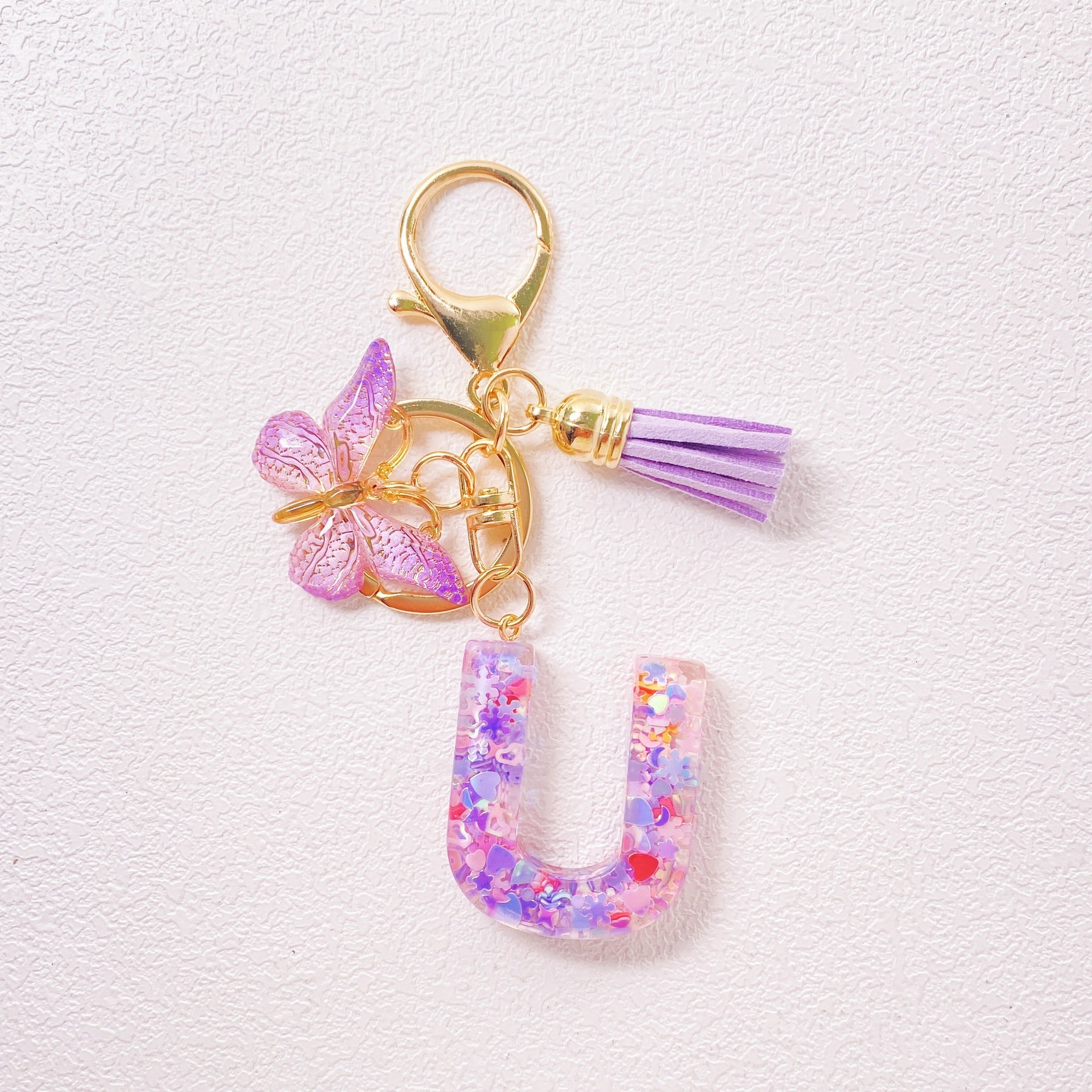 💥Special Offer - 🌼Initial Letter Keychains🦋