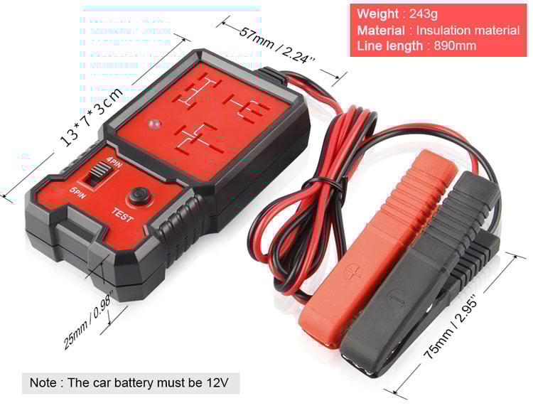 (🔥Last Day Promotion- SAVE 48% OFF)Relay Tester(BUY 2 GET FREE SHIPPING)