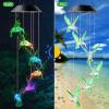 🔥Mother's Day Early Sale-[SAVE 50% OFF]--Solar-Powered Dangling Hummingbird Lights--BUY 2 GET FREE SHIPPING!!!