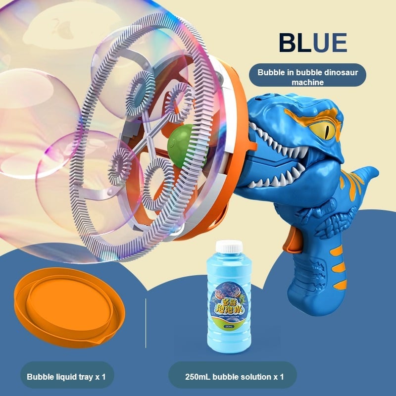 (🌲EARLY CHRISTMAS SALE - 50% OFF) 🎁Electric Dinosaur Bubble Machine, BUY 2 FREE SHIPPING