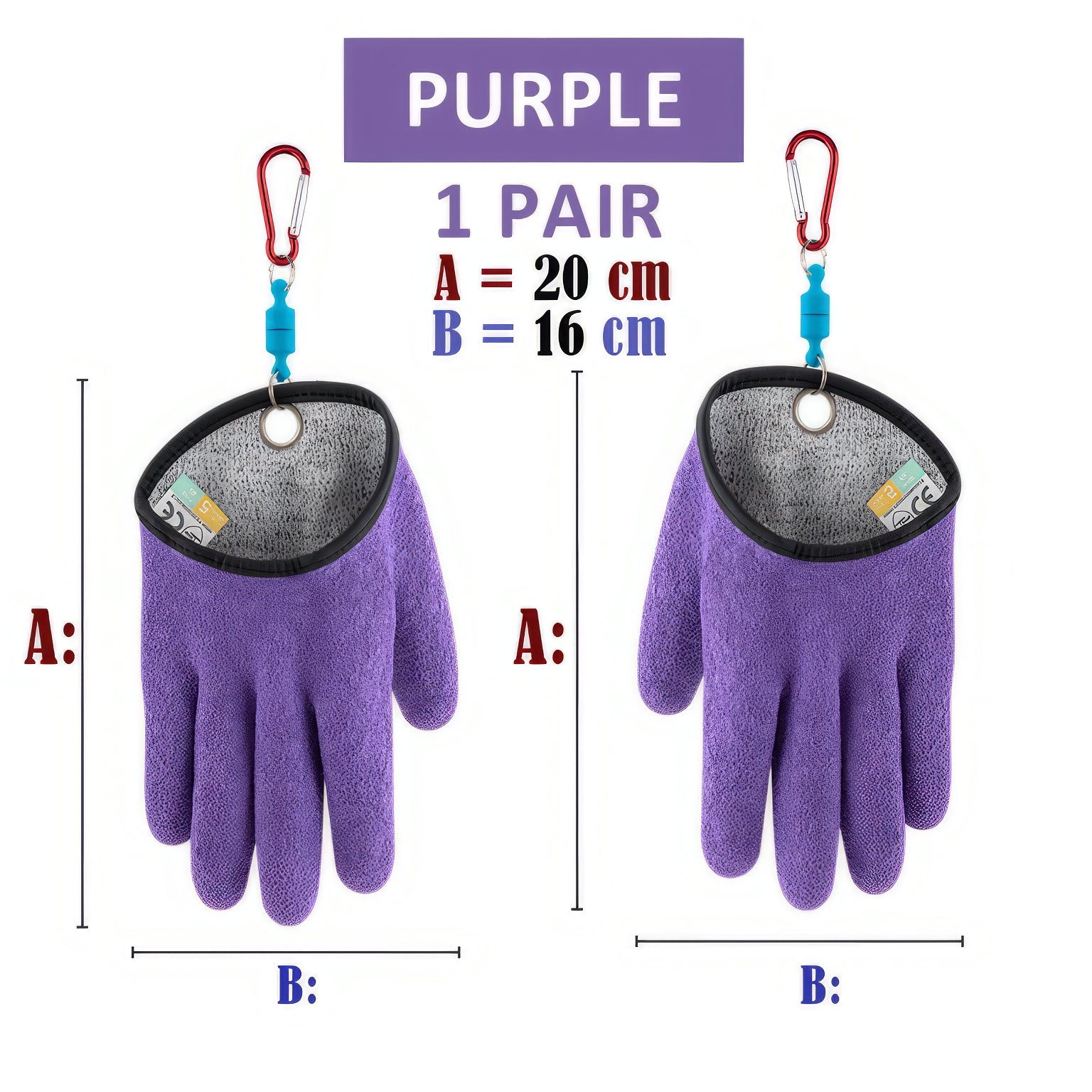 🎣 Summer Sale-40% OFF🐠Coated Fishing Gloves Left/Right