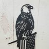 Metal Eagle Flag Tree Stake