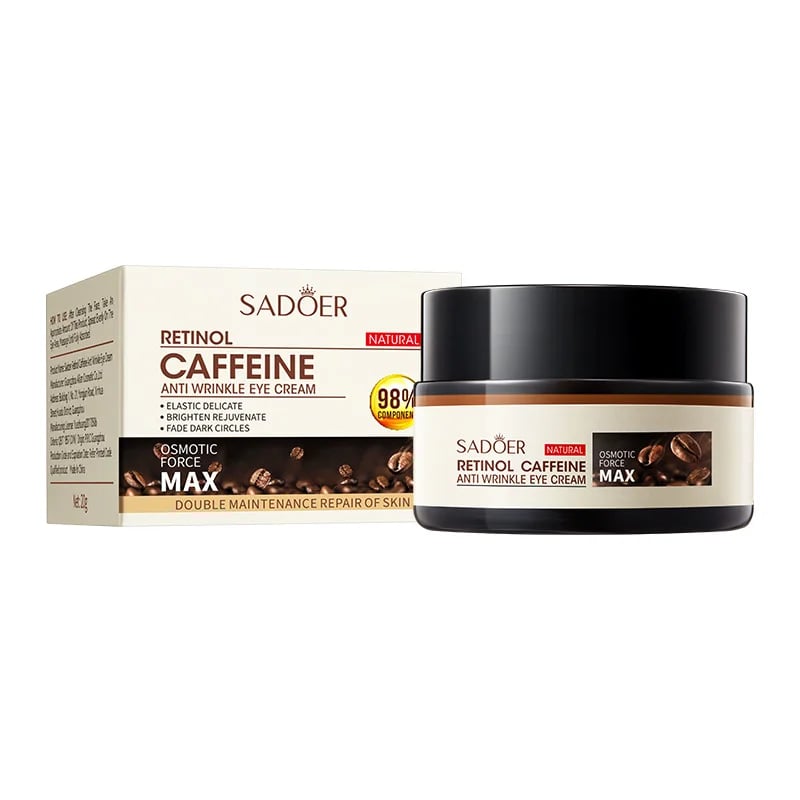 💥7425+ people feel effective🔥Retinol Caffeine Anti-Wrinkle Stay-Up Late Eye Cream