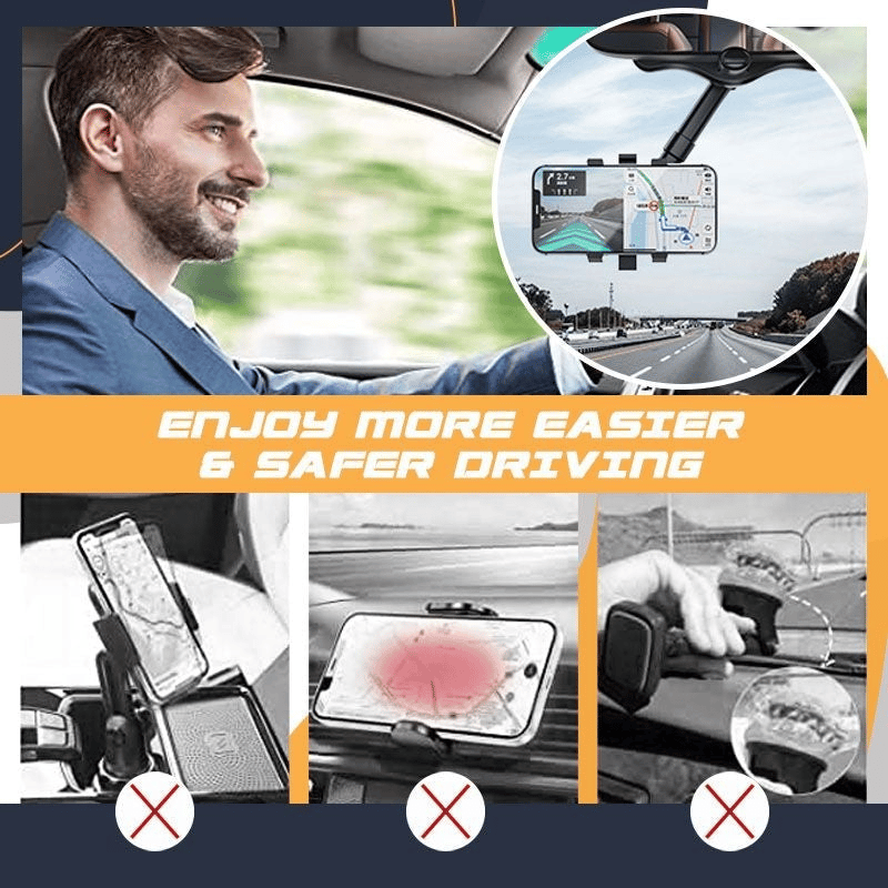 Early Christmas Hot Sale 48% OFF - Rotatable Retractable Car Phone Holder(🔥🔥BUY 2 FREE SHIPPING)