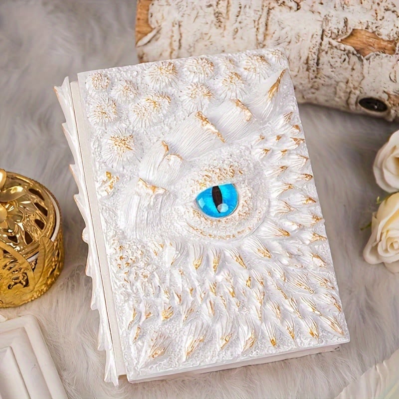 Handmade 3D Dragon Eye Engraved Notebook🎁Buy 2 Free Shipping