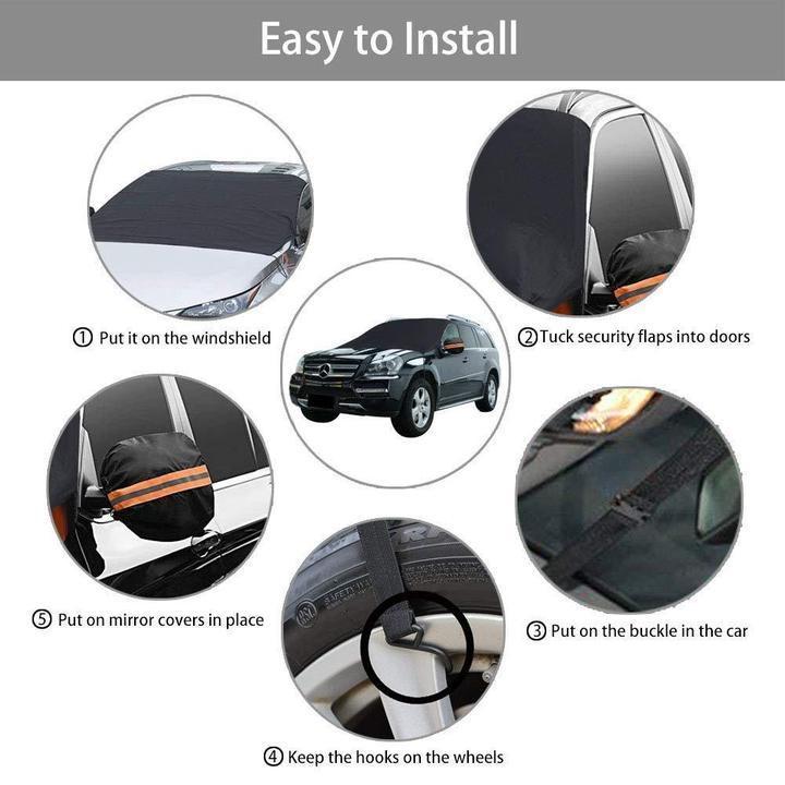 (🔥Last Day Promotion- SAVE 48% OFF) Windshield Snow Cover Sunshade (BUY 2 GET 1 FREE NOW)