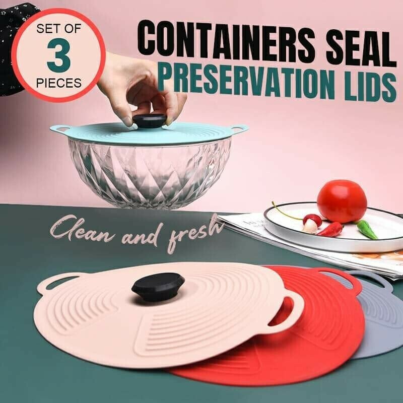 🔥Flash Sale-70%Off🔥Containers Seal Preservation Lids（Buy 3 Get Extra 20% OFF）