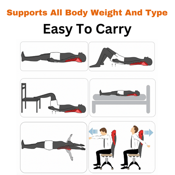 🎁Last Day Promotion- SAVE 70%⚡Posture Enhancer Spine Relief Shelf-Buy 2 Free VIP Shipping